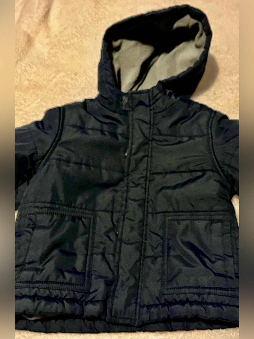2 FOR $20! Gymboree Dark Blue Hooded Puffer Jacket
